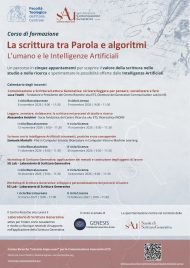 Locandina corso Facoltà Teologica