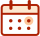 Minimal Red Calendar Icon